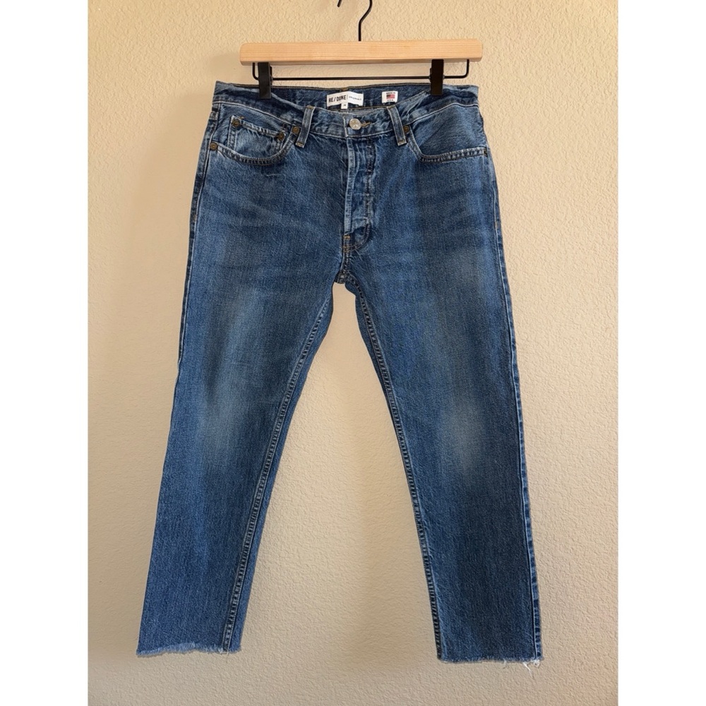RE/DONE Straight Leg Buttonfly Jeans‎ Size 26